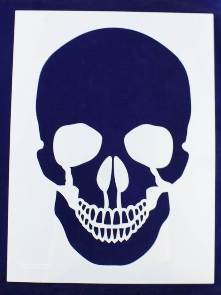 Skull Stencil (Extra Large) – 18 x 24 Inches Review