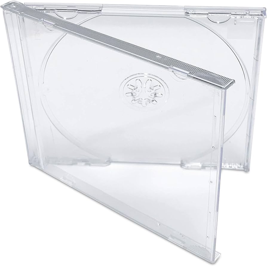 Standard Clear CD Jewel Case – Premium, 50 Pack review