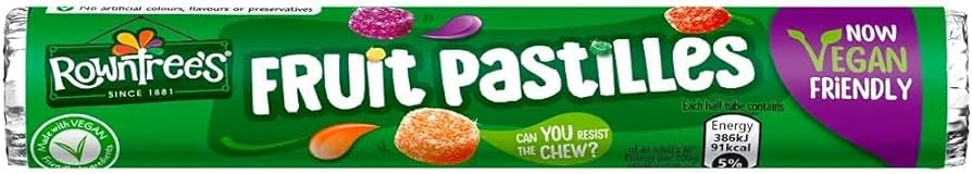 BRITISH ROWNTREES FRUIT PASTILLES PACK OF 4 review