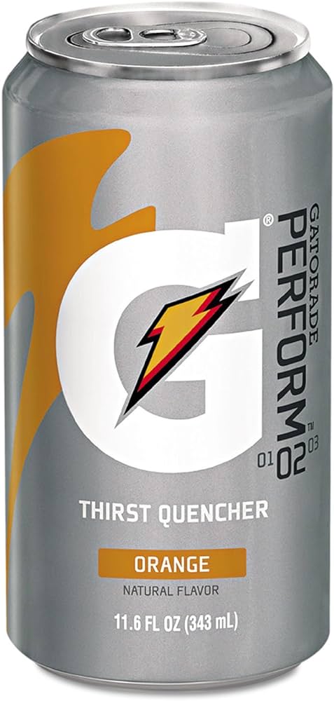Gatorade Thirst Quencher, 24 Count, 11.6 oz Cans, Orange Review
