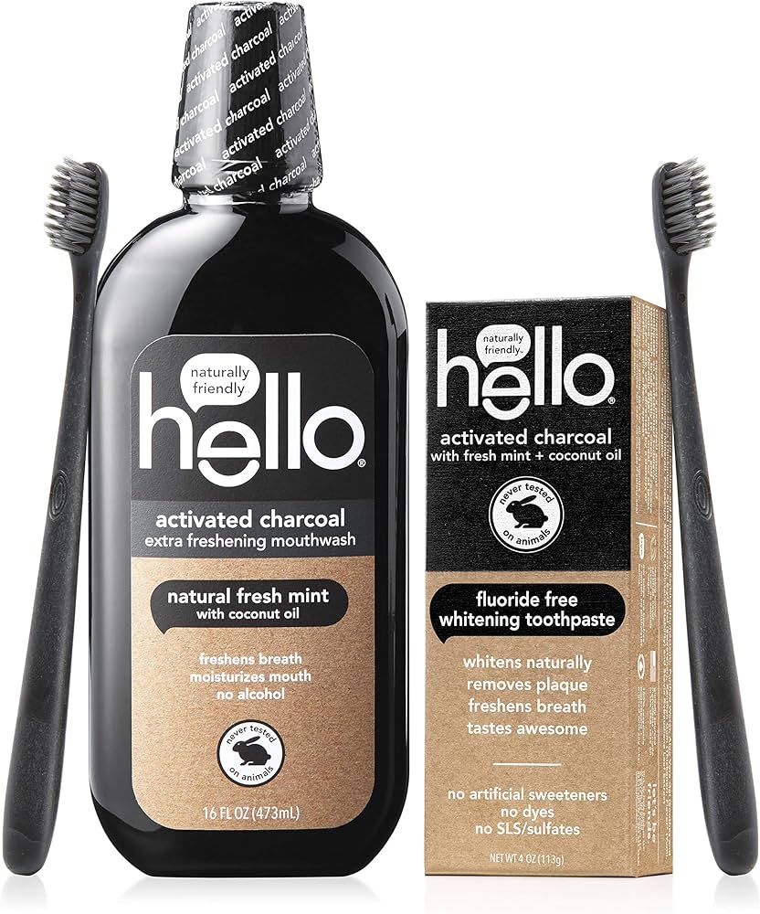 Hello Activated Charcoal Starter Kit Review