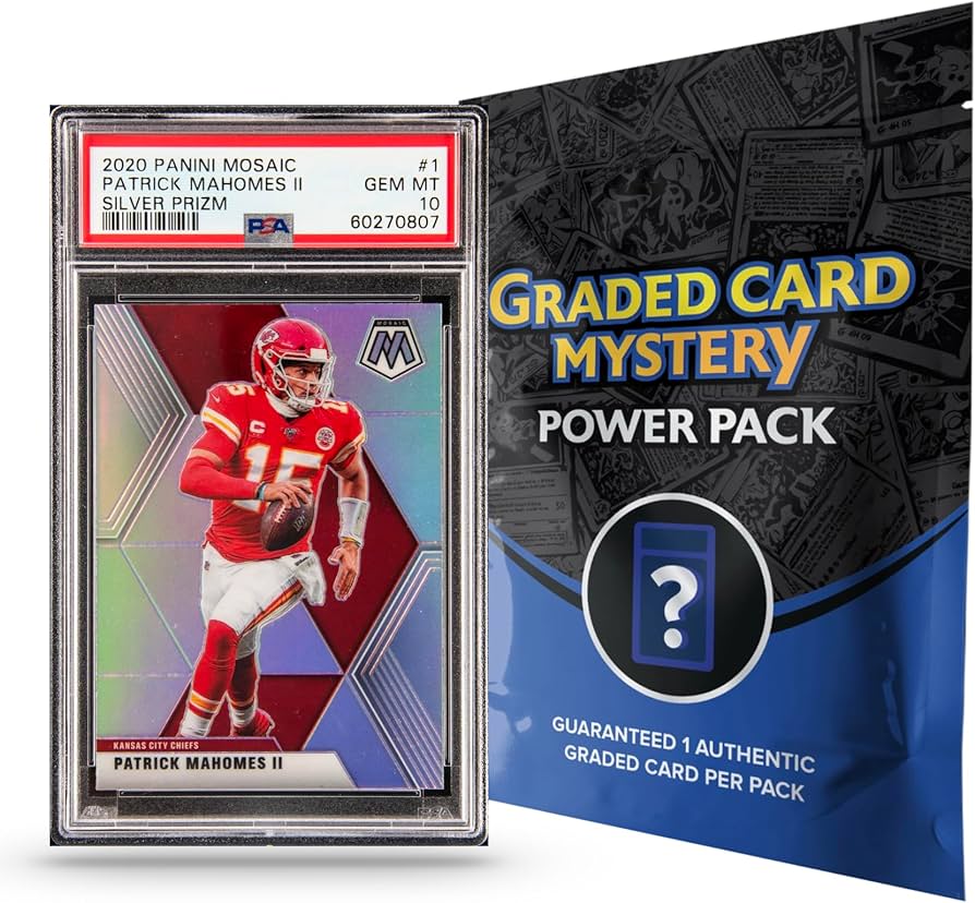 PSA Football Graded Card Mystery Pack Review