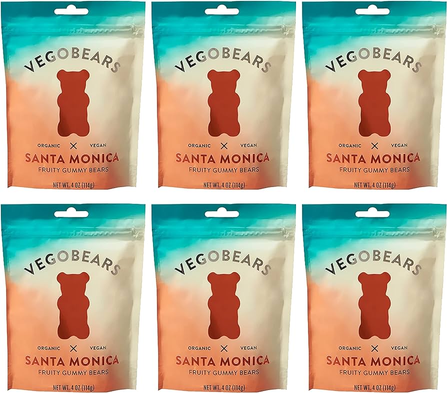 VegoBears Santa Monica Vegan Gummy Bears Review