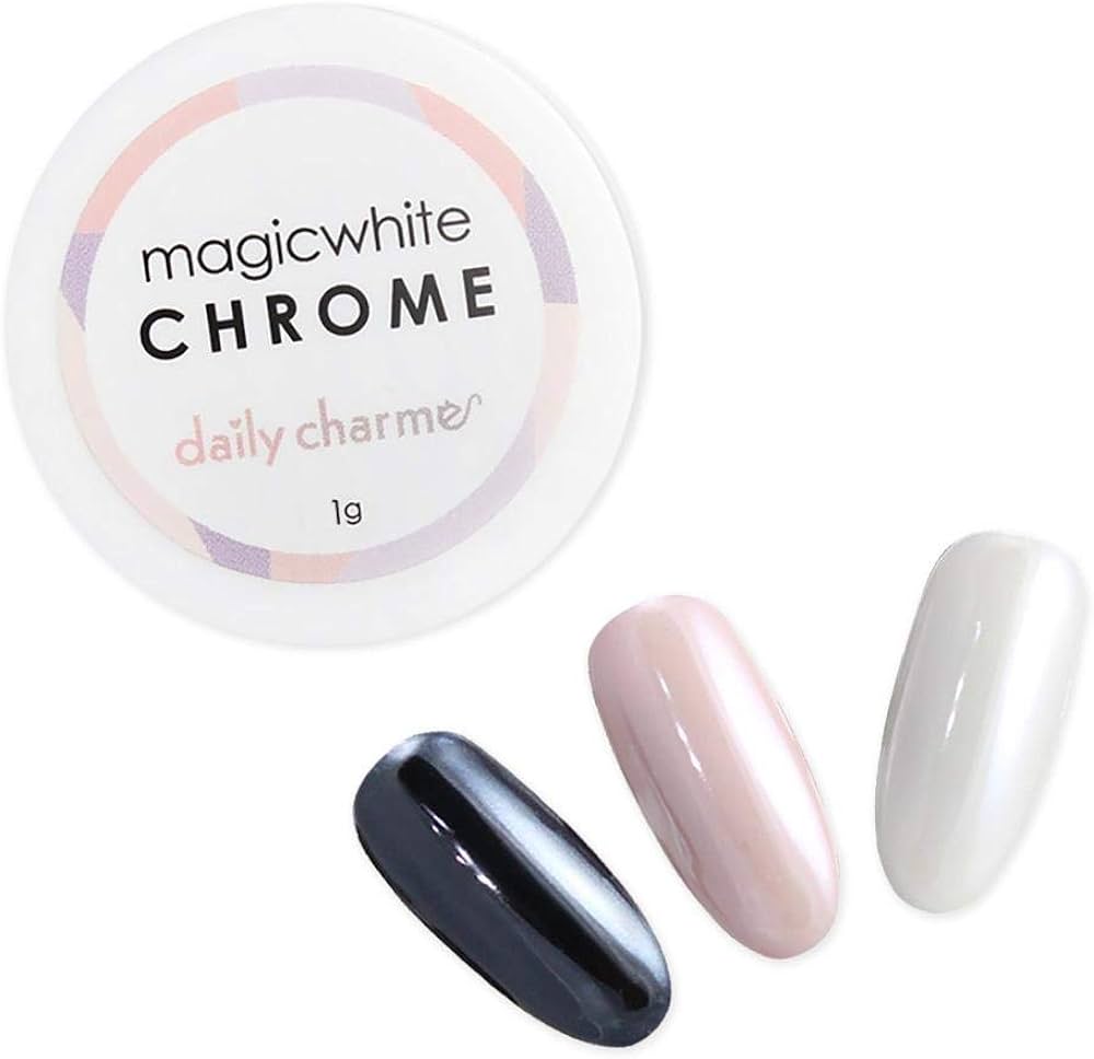 Daily Charme Magic White Nail Chrome Powder Review