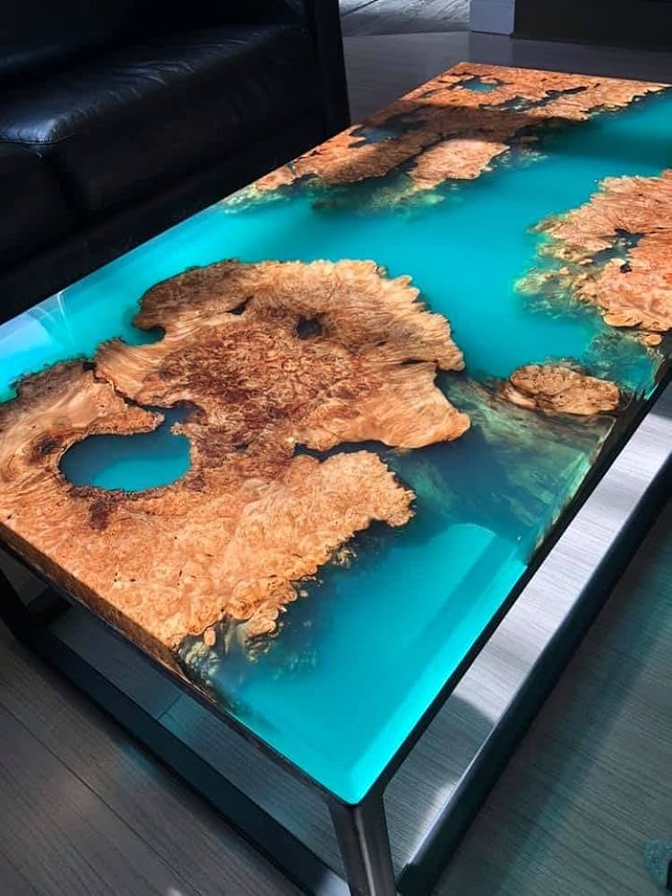 Ocean Art Resin Coffee Table Review