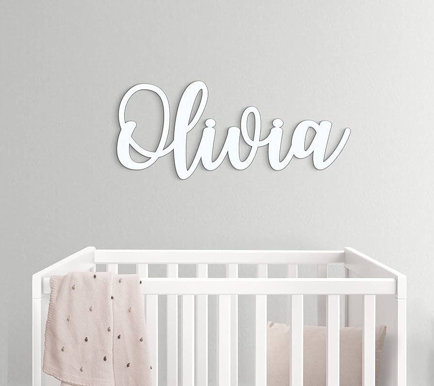 Personalized Wooden Name Sign for Nursery Wall Decor Review