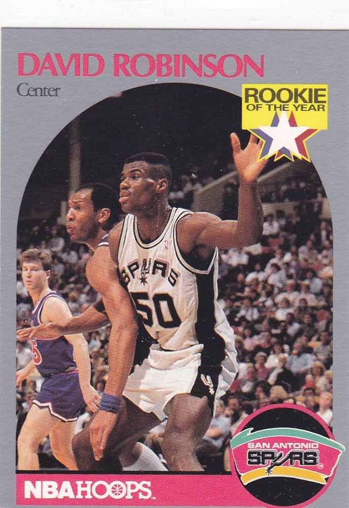 1990-91 NBA HOOPS DAVID ROBINSON ROOKIE CARD Review