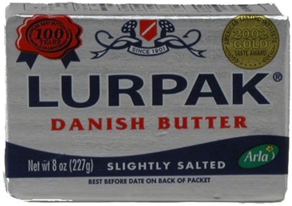 Danish Lurpak Butter – Slightly Salted (8 ounce) Review