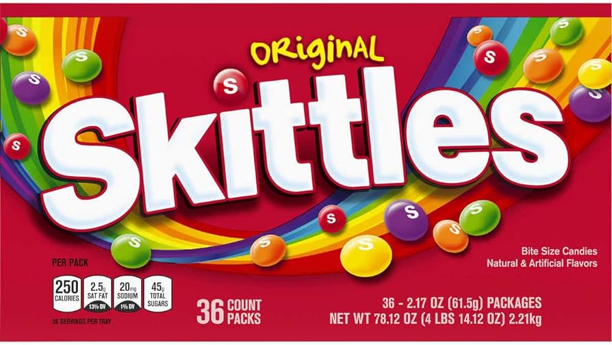 Bulk Pack Candy (Skittles, Original, 36-pack) Review