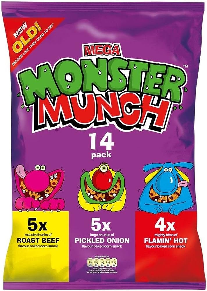 Walkers Monster Munch – Variety (12x22g) review