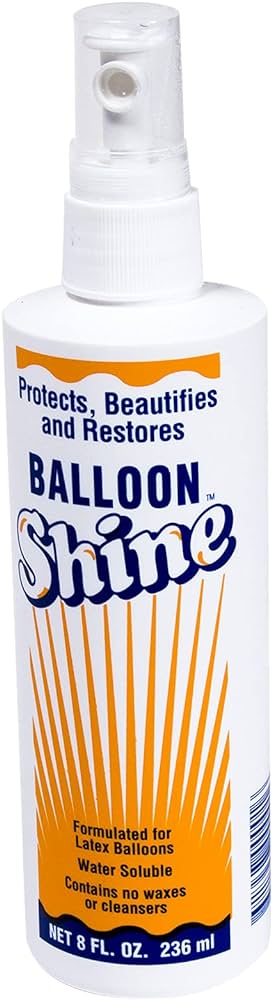 Balloon Shine 8 Oz Keeps Latex Balloons Looking Shiny! Review