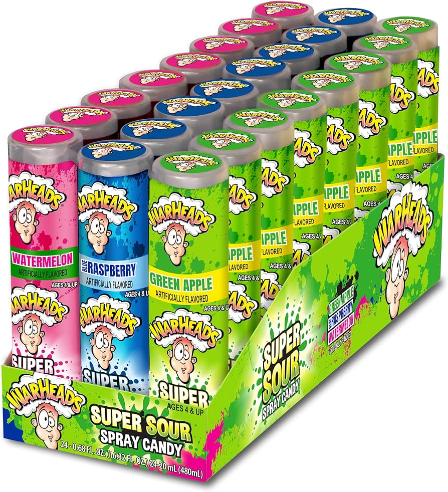 Warheads Super Sour Spray Candy Review