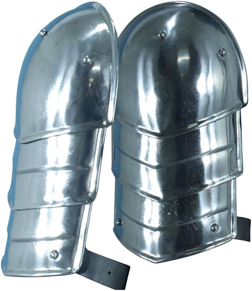 Medieval MERC Steel Pauldrons Shoulder Armour Review