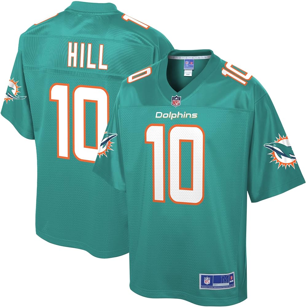 NFL PRO LINE Men’s Tyreek Hill Aqua Miami Dolphins Player Game Jersey Review