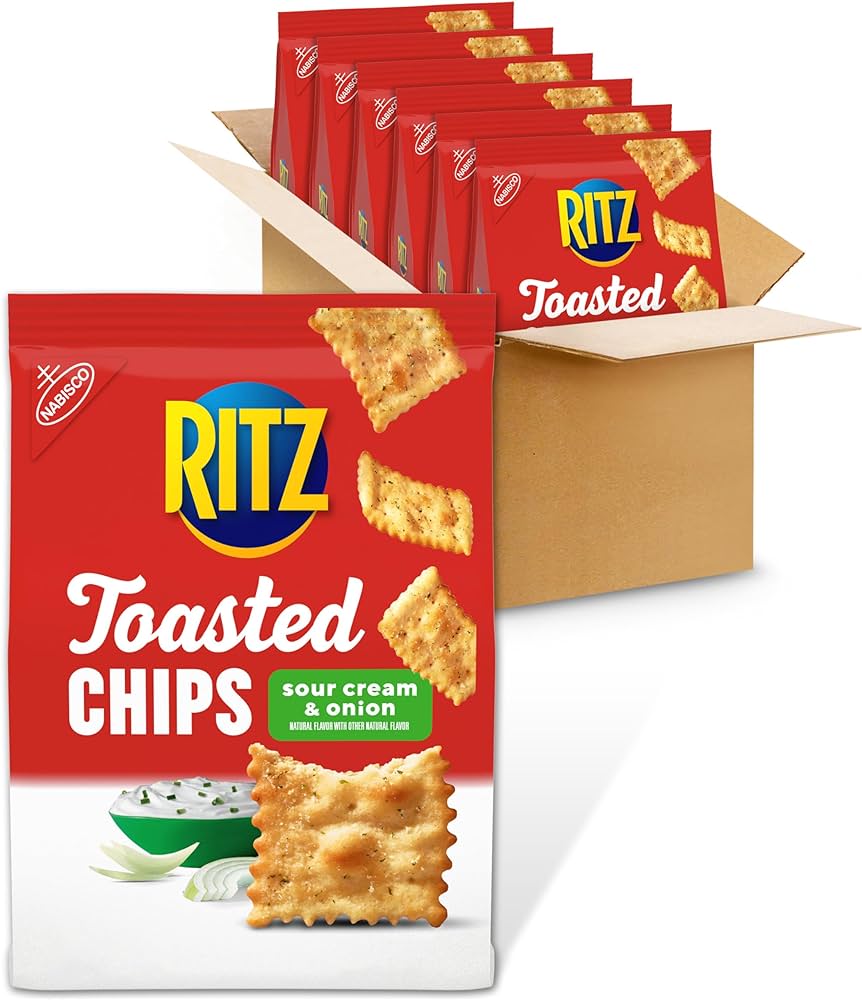 RITZ Toasted Chips Sour Cream and Onion Review