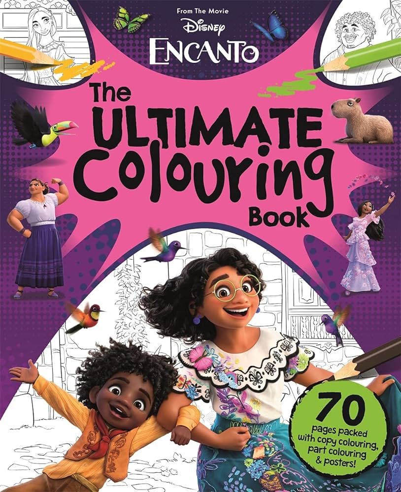 Disney Encanto: The Ultimate Colouring Book Review
