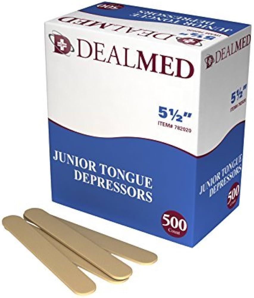 Dealmed 5.5” Junior Tongue Depressors Review