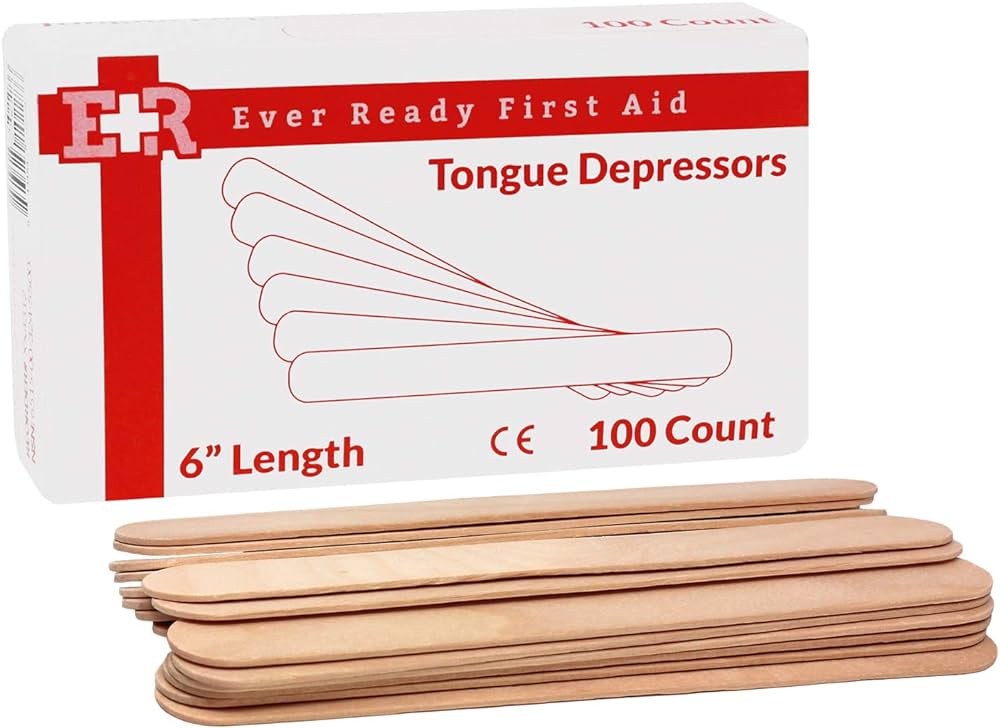 Ever Ready First Aid Wood 6″ Tongue Depressors Review