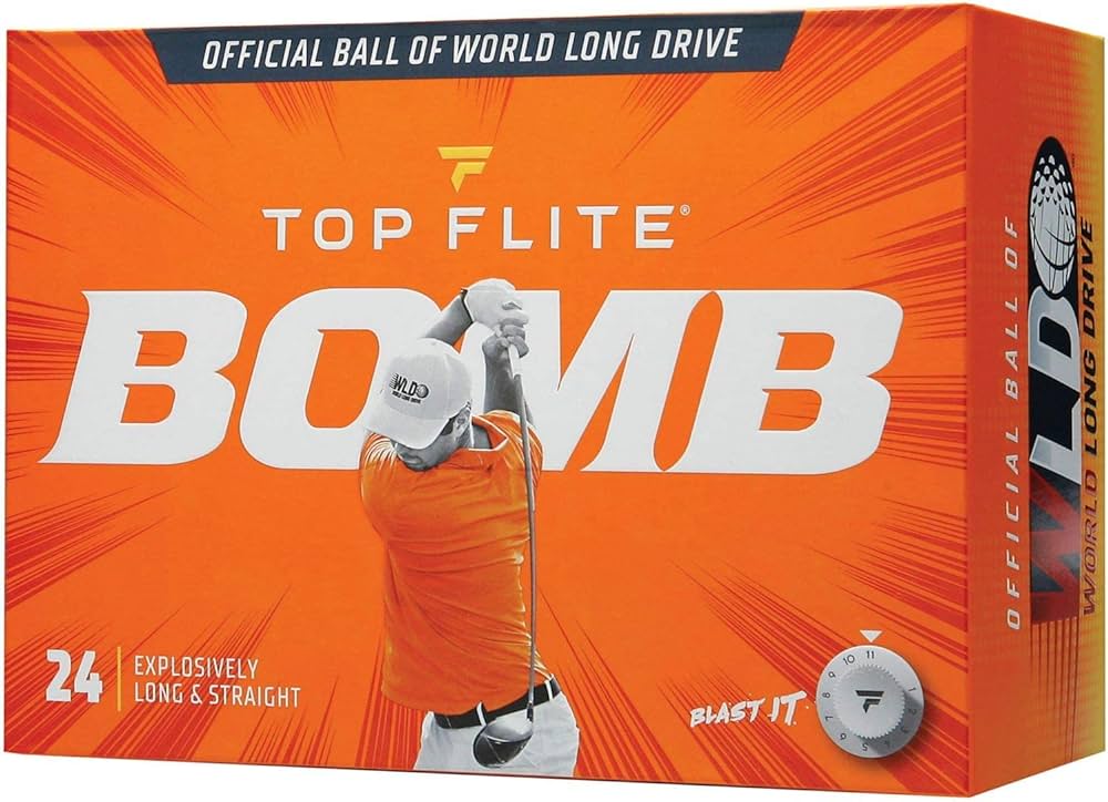 Top Flite Bomb Golf Balls Review