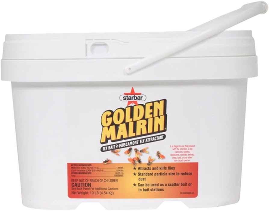 Starbar Golden Malrin Fly Bait Muscamone 10 Lb (4.54Kg) Review