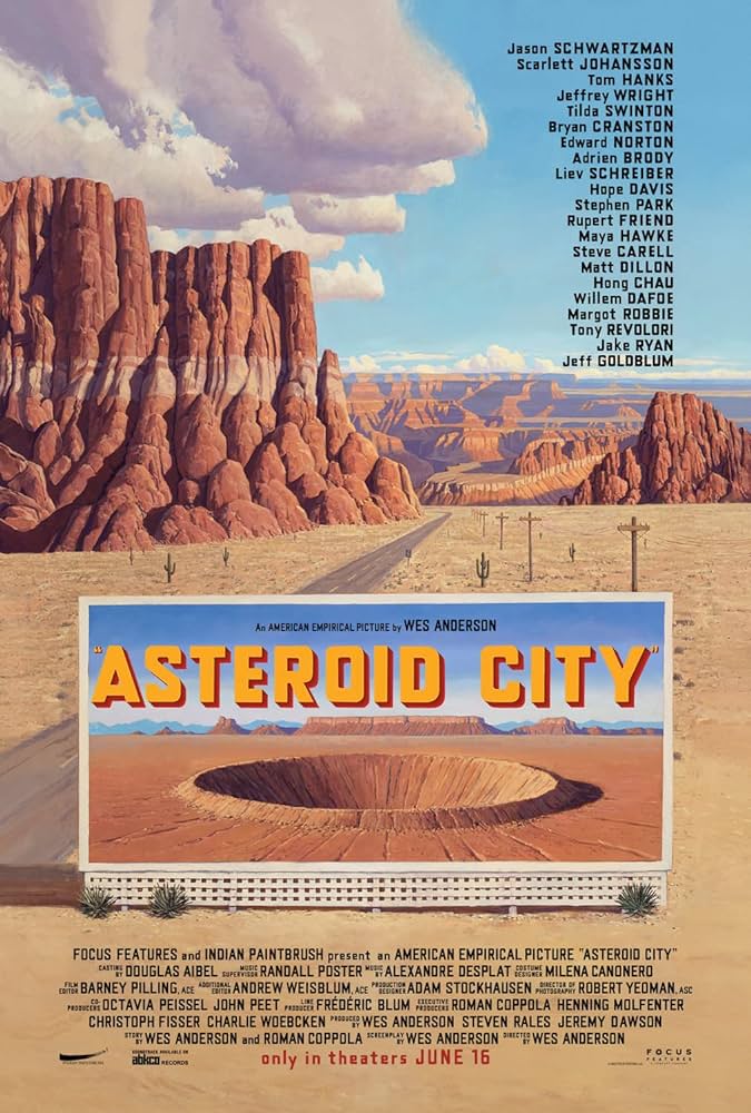 ASTEROID CITY MOVIE POSTER Review