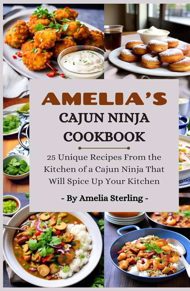 Amelia’s Cajun Ninja Cookbook Review