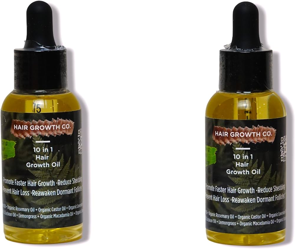 (2-Pack) 10 in 1 Hair Growth Oil Review
