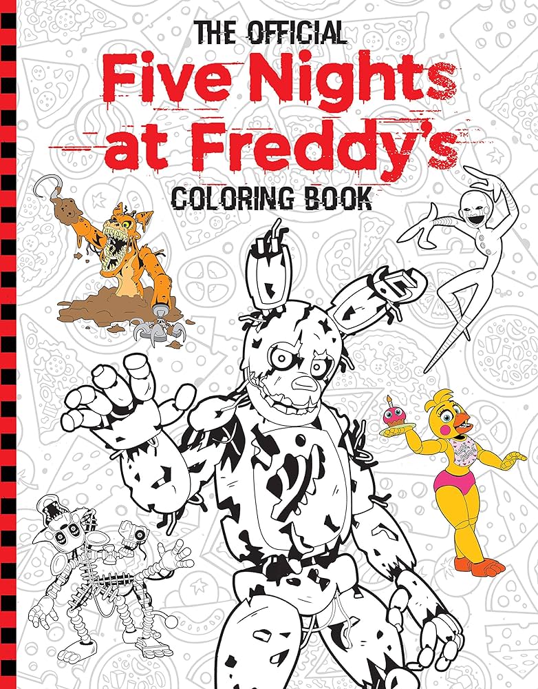 Five Nights at Freddy’s Official Coloring Book: An AFK Book Review