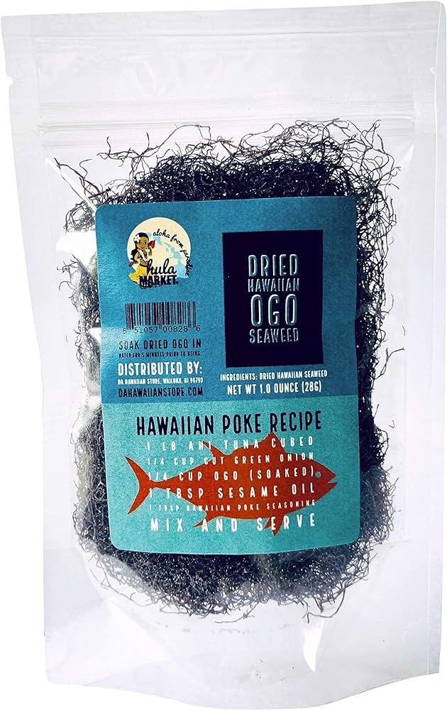 Hula Market Dried Hawaiian Ogo Seaweed Review