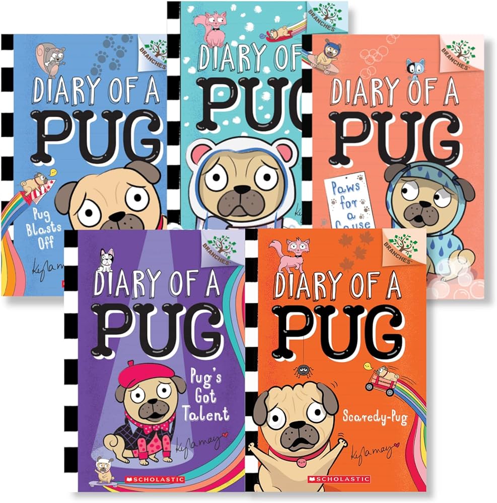 NEW SET – DIARY OF A PUG Series Set (5 Books) Review