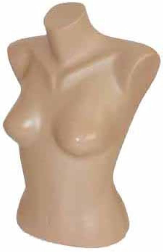 Female Torso Mannequin Form Display Bust Nude Color (#5010) review