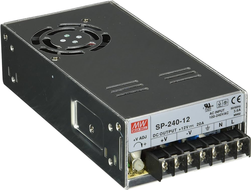 MEAN WELL SP-240-12 AC to DC Power Supply Review