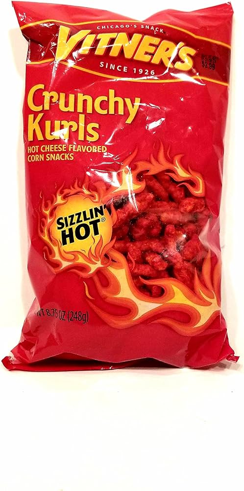 Vitner’s Flaming Hot Cheese Crunchy Curls Review