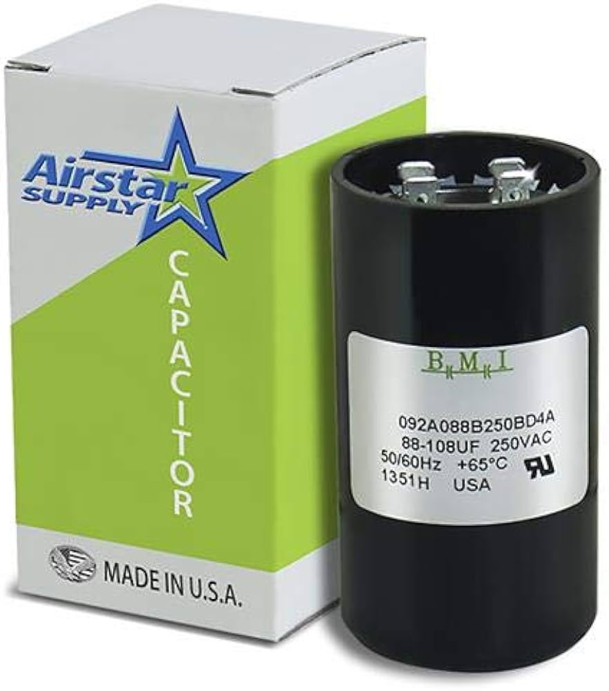 88-108 uF x 220/250 VAC – Well Pump Motor Start Capacitor Review