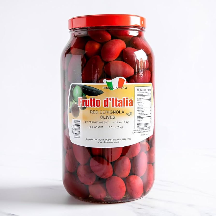 Red Bella di Cerignola Olives – Large Jar Review