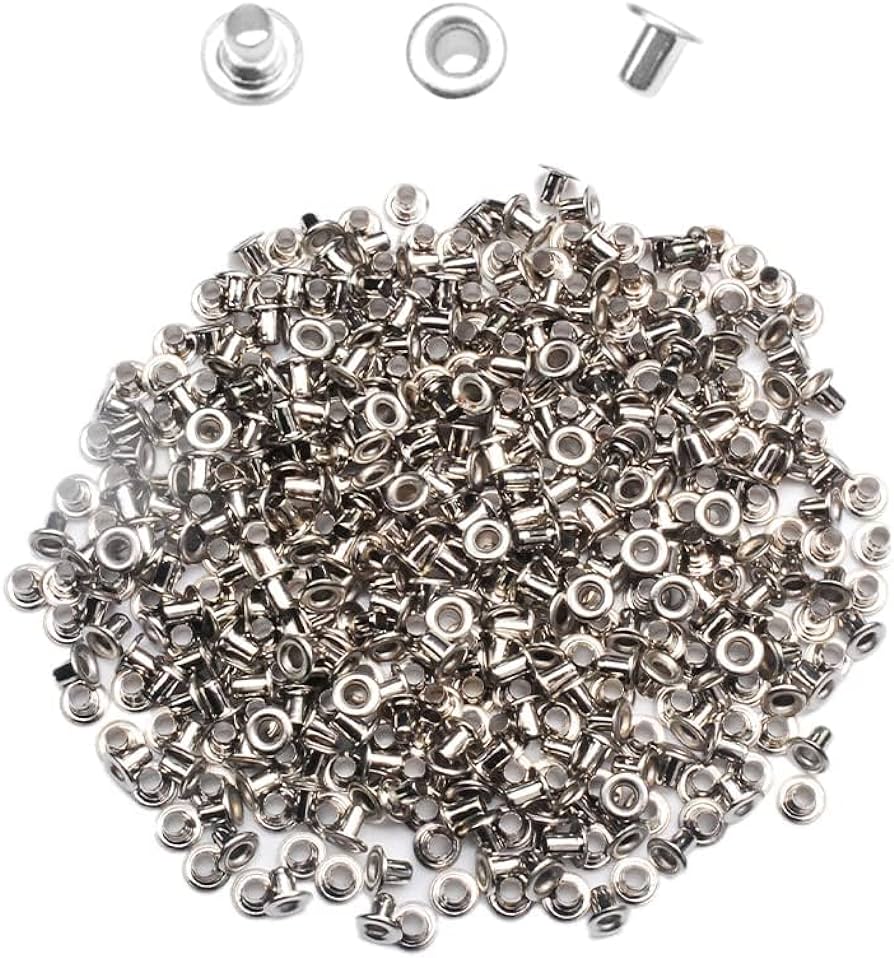 1000Pcs Silver Eyelets Grommet Review