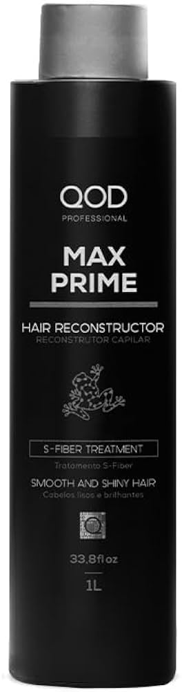 MAX PRIME S-FIBER HAIR 1000ML -33.8fl oz / BRAZILIAN KERATIN TREATMENT / FOR ALL HAIR TYPES / NATURAL AND LONGER-LASTING STRAIGHTENING EFFECT review