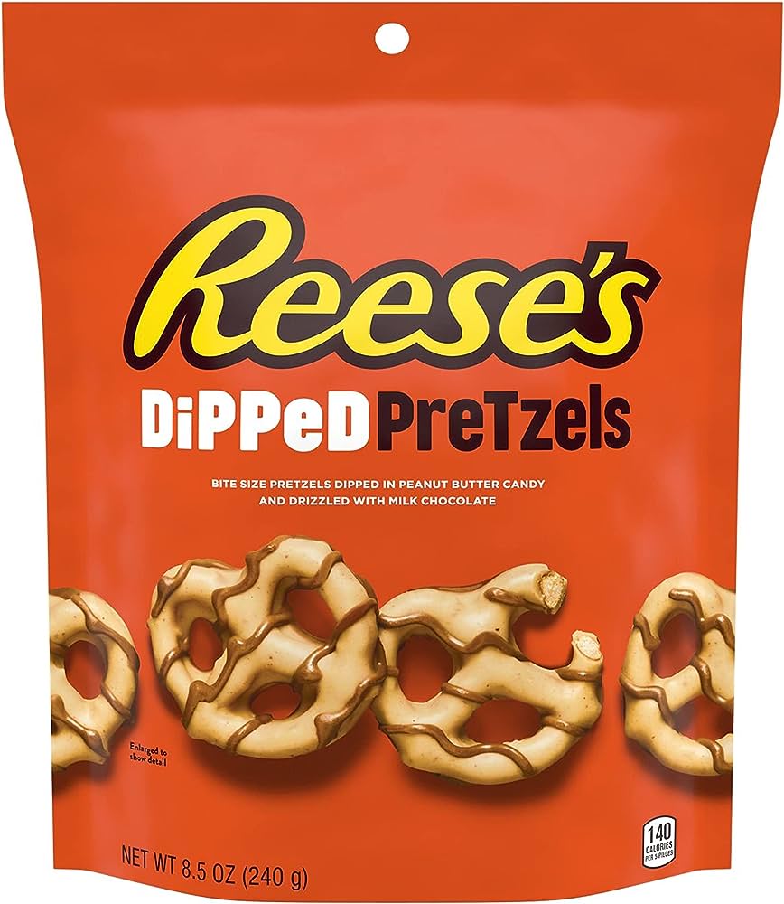 REESE’S Milk Chocolate Peanut Butter Dipped Pretzels Review