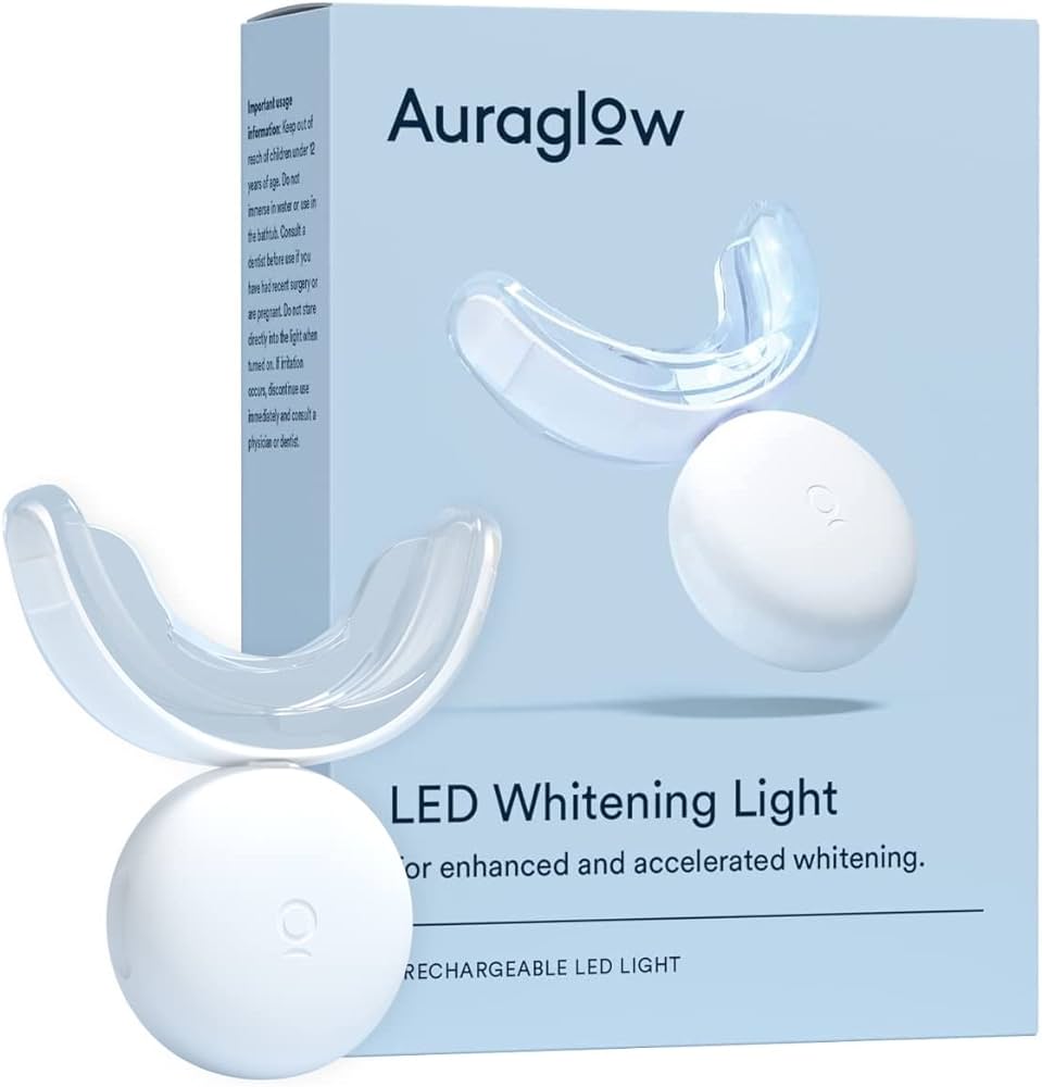 Auraglow Teeth Whitening LED Light Review