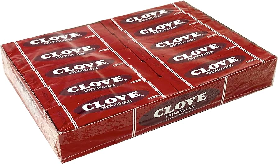 Clove Chewing Gum, 5 Sticks, 20 Count Review
