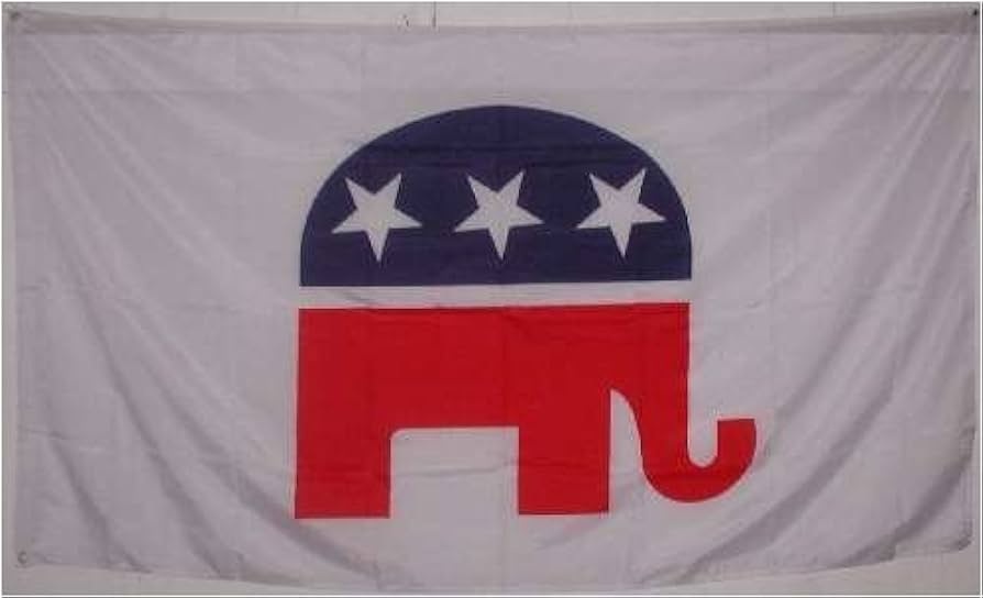 Republican Elephant Flag – 3×5 GOP Political party banner – NEW review