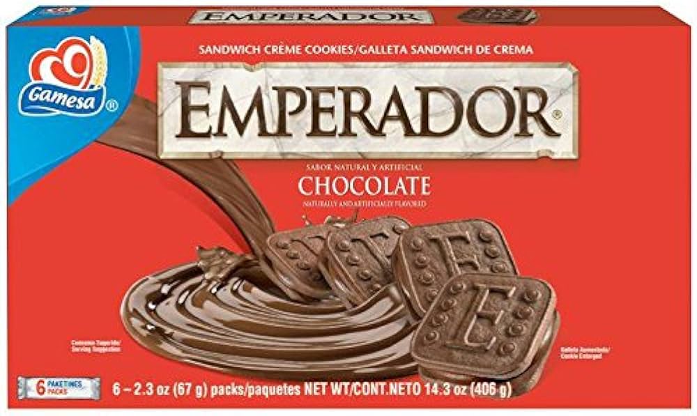 Gamesa Emperador Chocolate Sandwich Creme Cookies Review