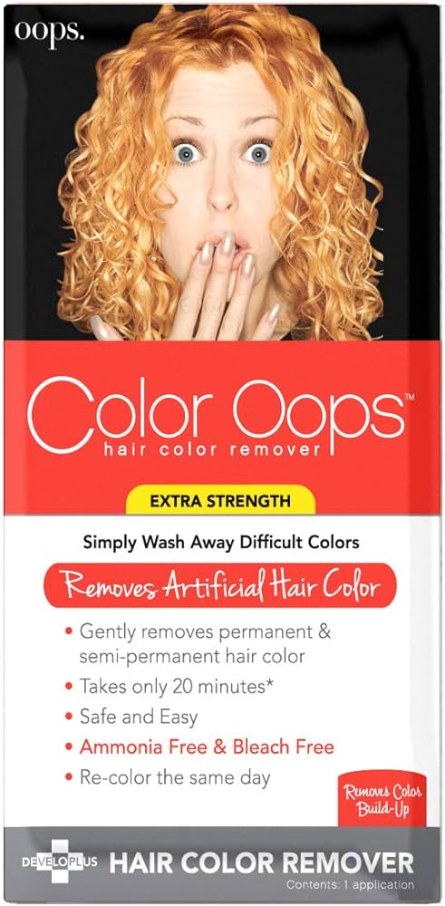 Developlus Color Oops Color Remover (extra Strength) review