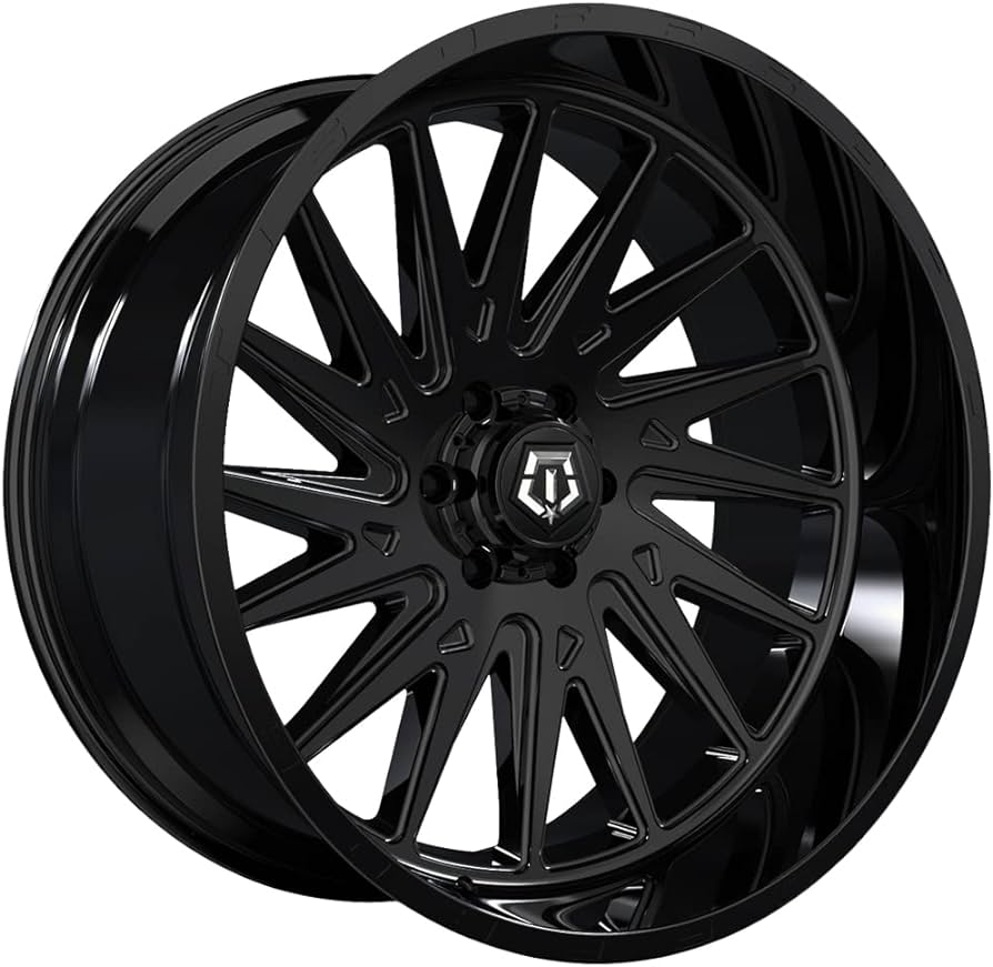 TIS 547B 24×12 8×6.5″ -44mm Black Wheel Rim 24″ Inch Review