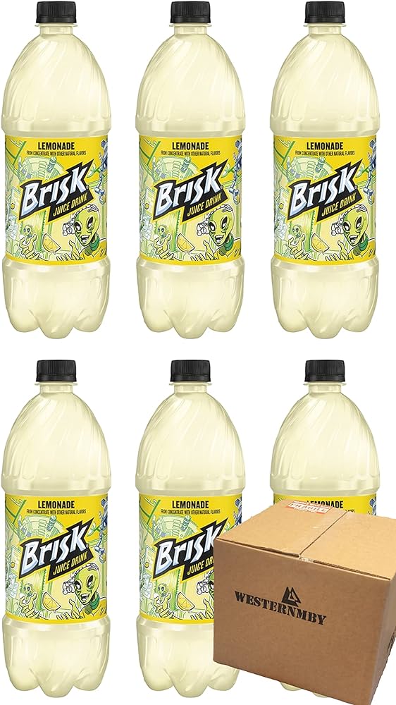 Brisk Lemonade Juice Drink Review