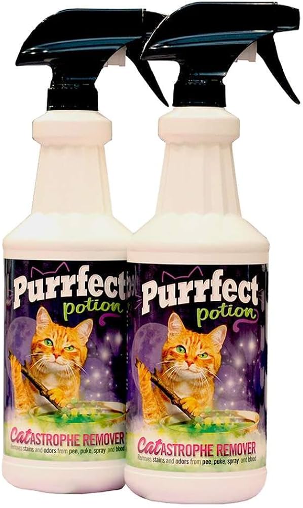 Purrfect Potion – Catastrophe Remover (Two Pack – 32oz Spray Bottles) Review