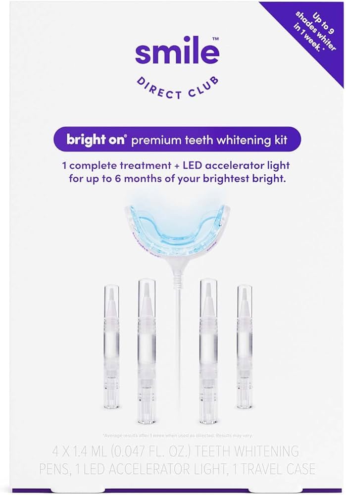 SmileDirectClub Teeth Whitening Kit Review