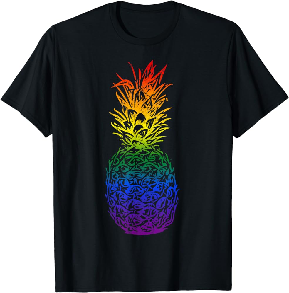 Rainbow Pride Pineapple LGBTQ T-Shirt Review