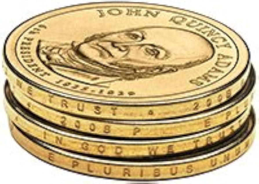 John Quincy Adams Presidential  Coin 2008 P BU UNC Philadelphia Mint Review