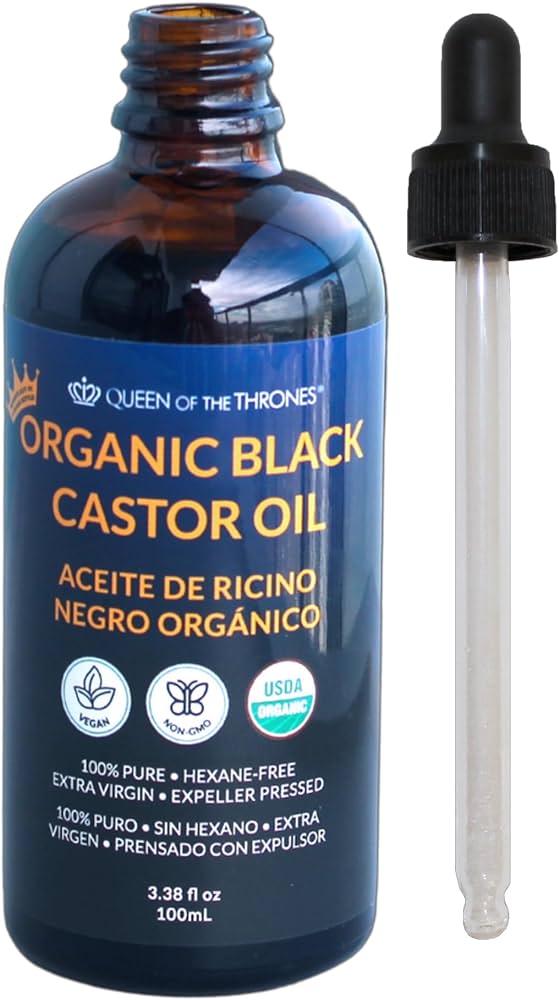 QUEEN OF THE THRONES® Organic Black Castor Oil Review